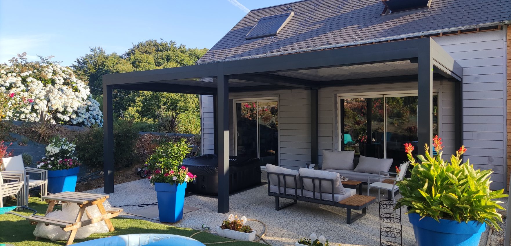 pergola bioclimatique manche orne calvados installation