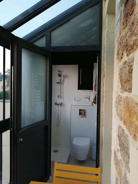 Rennes Veranda Salle De Bain Toilette Miroiterie Du Mont Saint Michel