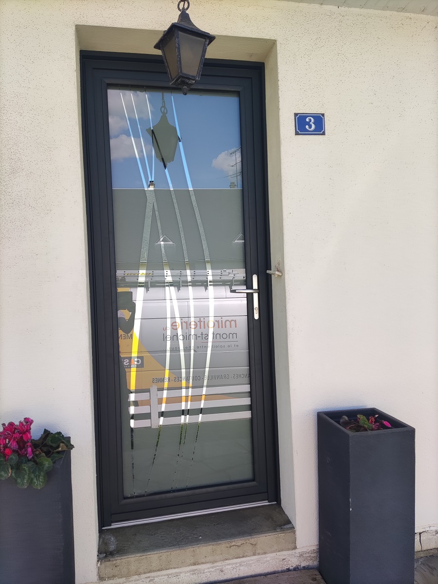 Installation Porte Alu Avranches 50