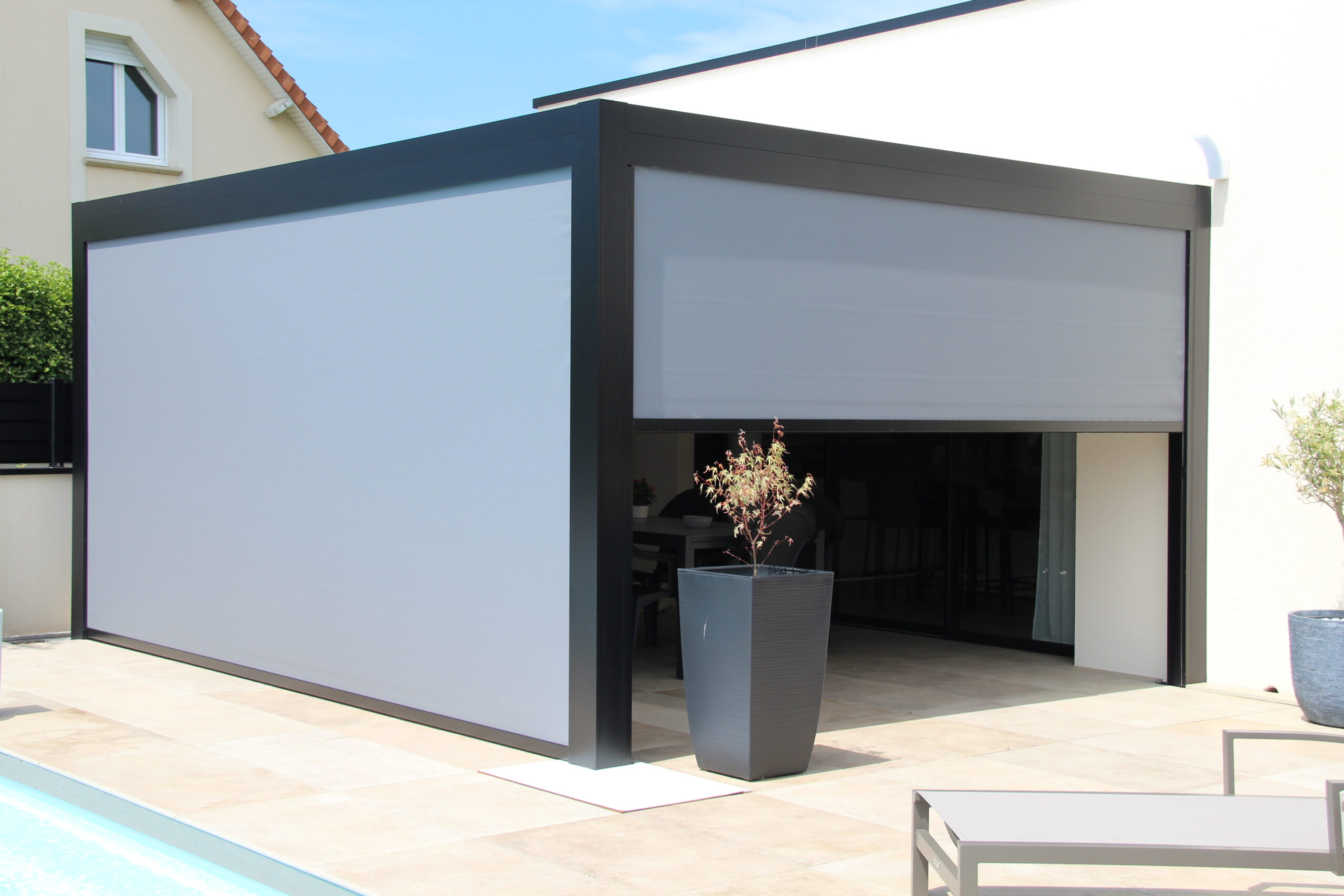 Pergola Bioclimatique à Caen