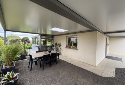 Installation d’un carport à Poilley (50)