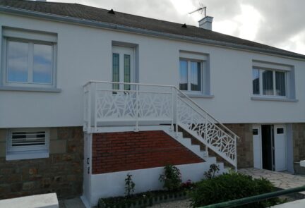 Installation d’un garde-corps à Granville