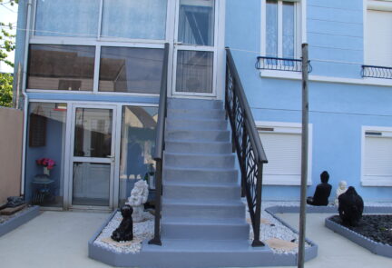 Installation d’un garde-corps à Cherbourg