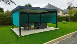 Installation d’une pergola bioclimatique à Saint-Lô