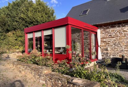 Installation d’une nouvelle véranda à Poilley (50)