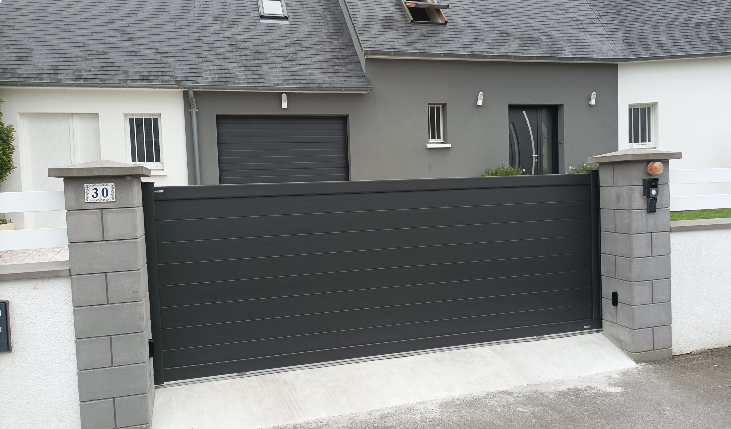 Installation Portail Granville