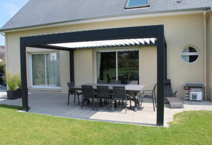 Installation d’une pergola à Caen