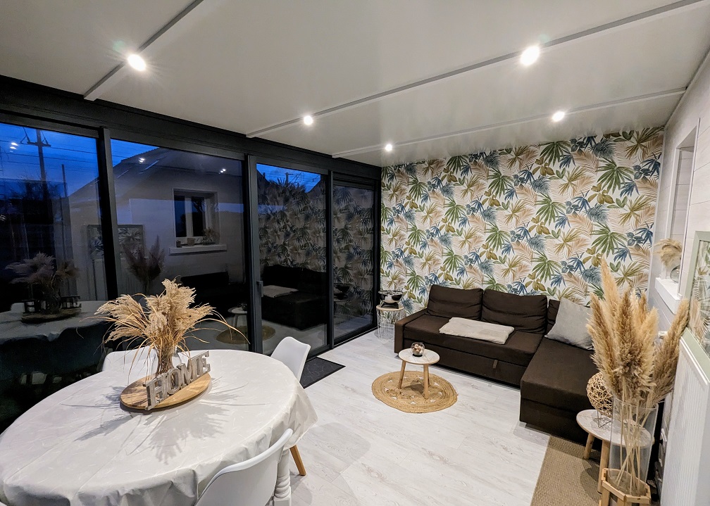 Veranda Aluminium Confort Isolation Fabricant Francais