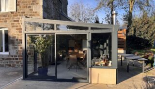 Installation d&rsquo;une véranda à Poilley (50)