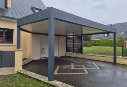 Installation d&rsquo;un carport à Saint-Malo